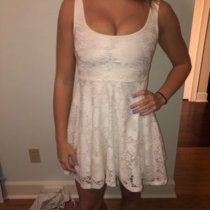 short white dress
